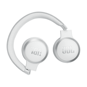 JBL Live 670NC - White - Wireless On-Ear Headphones with True Adaptive Noise Cancelling - Detailshot 4
